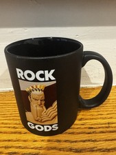 Tazza Atlas Prometheus Wisdom Rockefeller Center New York nera Rock Gods