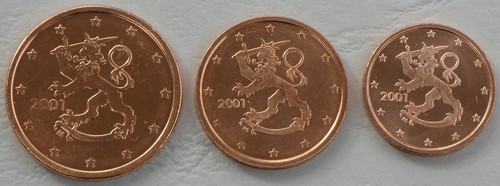 Cent monete - 1+2+5,