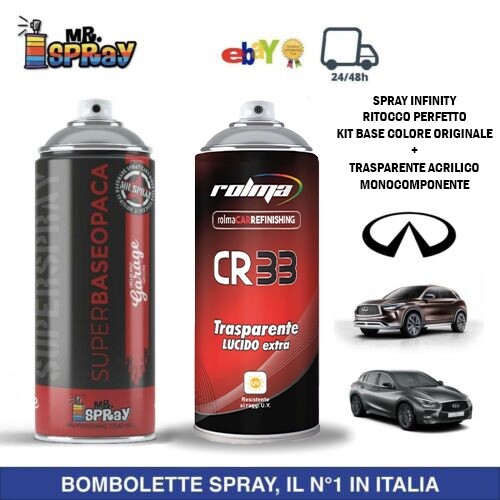 Spray infinity k23 silver kit - spray,