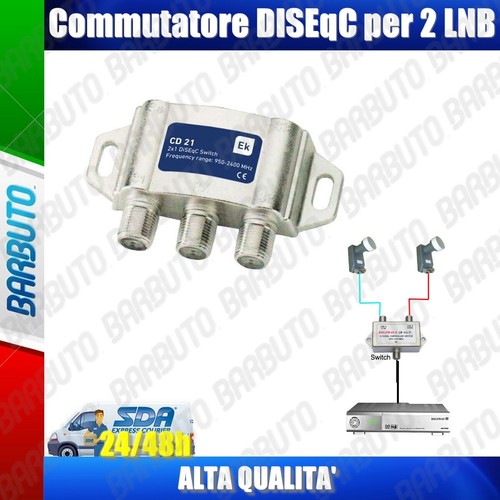 Switch diseqc 1 out - in,
