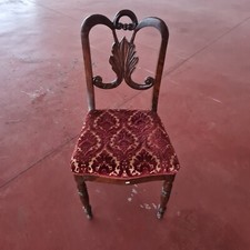 Antica Sedia In Legno '800