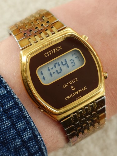 Citizen unisex watch - watch, crystron