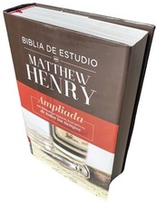 RVR Biblia de Estudio Matthew Henry, Tapa Dura by Matthew Henry (2019,...