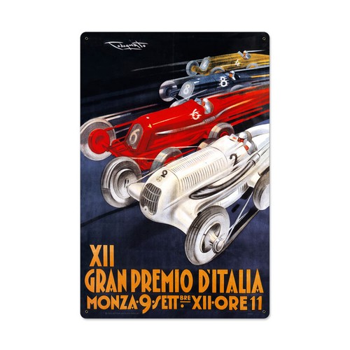 Insegna metallo stile - metallo,