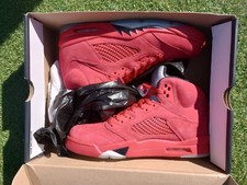 Air Jordan 5 retrò rosso