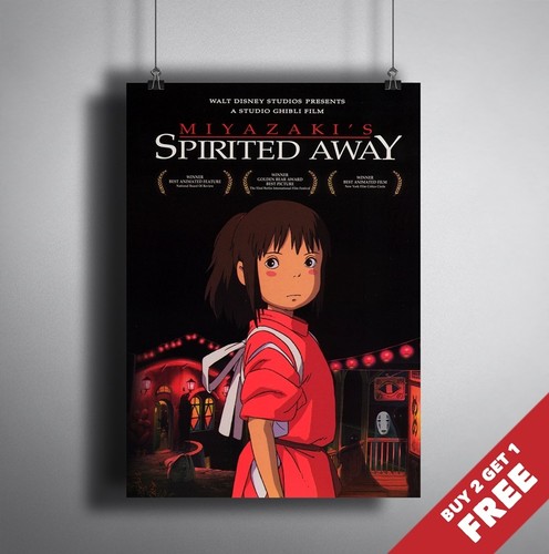 Spirited away 2001 poster - away, film