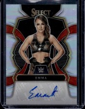 Emma WWE WWF Auto 2023 Panini Select Smack Down Autografo