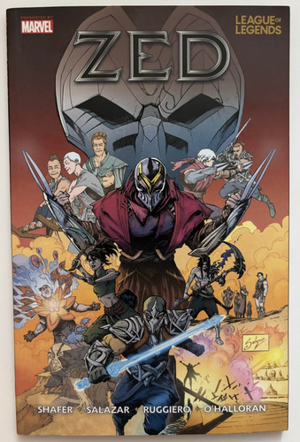 League legends zed - of, marvel
