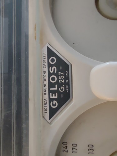 Registratore bobine geloso g - a,