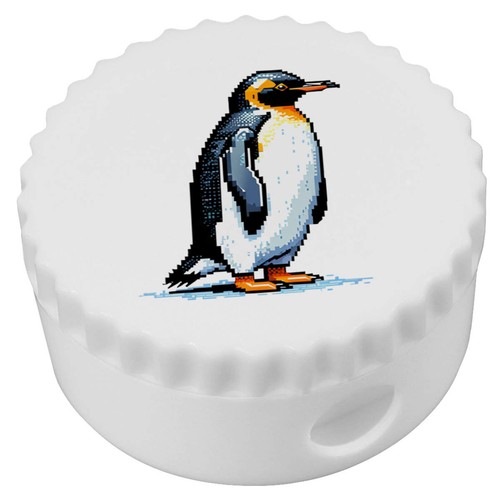 Pixel style king penguin - 'pixel,