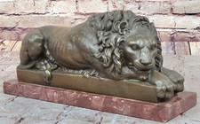 Scultura Figurina Leone In