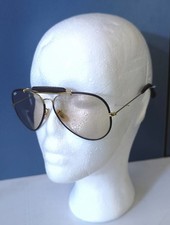 Rayban Aviator Leather B&L U.S.A. Sunglasses inserti in pelle occhiali da sole