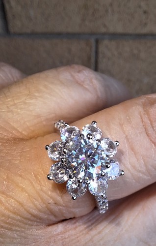 Anello diamant moissanite - anello,