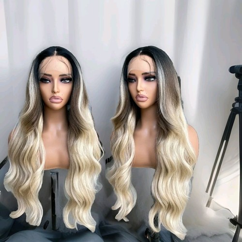 Brown blonde ombre wig - ombre, hd