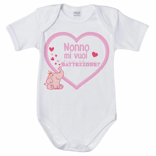 Body neonata personalizzabile