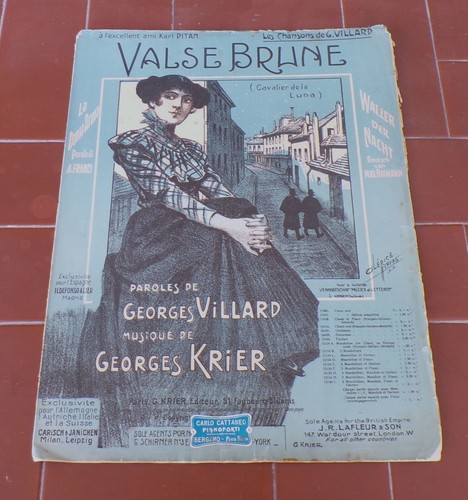 Spartito valse brune georges - valse,