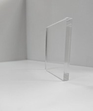 Lastra Lastrina Plexiglass Trasparente o Nero Foglio VARIE MISURE Spessore 10mm