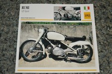 1953 RUMI 125 SPORT INFO SPEC