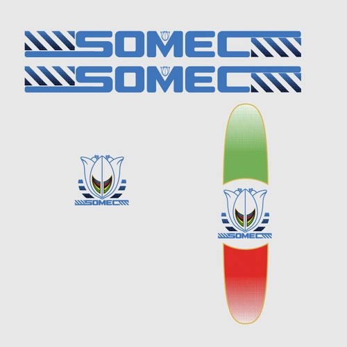 Somec decalcomanie biciclette - somec,