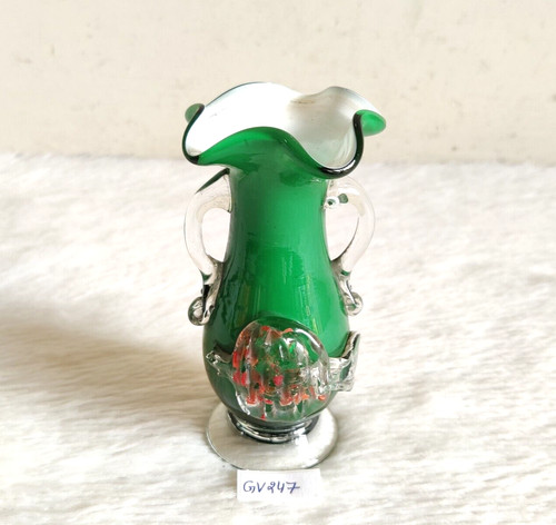 Antico handmade verde - antico, floreale