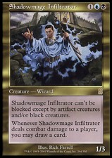 MTG SHADOWMAGE INFILTRATOR EXC - INCURSORE MAGO D'OMBRA  - OD MAGIC