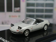 Mazda MX-5 NA argento - Hobby Japan (1/64) modellino auto model car
