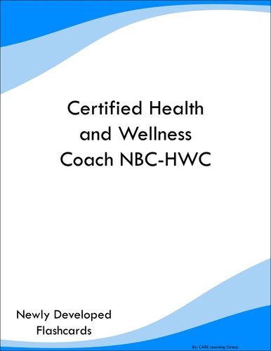 Certified health and wellness - and,