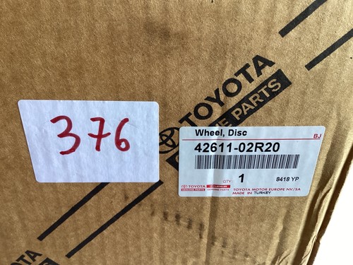 Cerchio lega toyota - in, 16"
