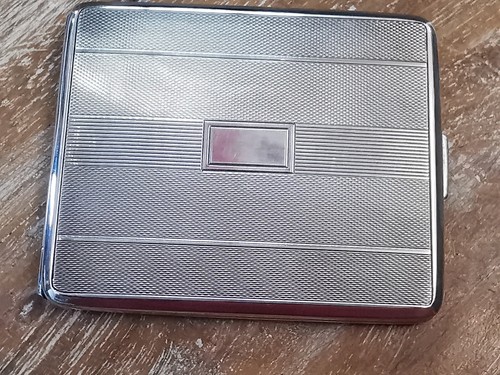 Portasigarette argento 800 - portasigarette, in