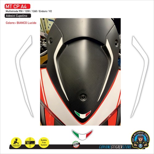 Adesivi cupolino ducati - adesivi,