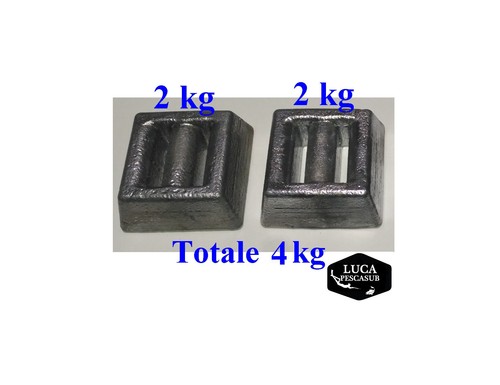 Piombi zavorra sub 2 kg - sub, da