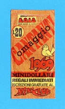 (N1) CANTANTI -Edis 1969- Bustina/Packet figurine Piena-New