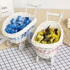 2 Pezzi Cestini Decorativi per