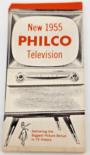 Opuscolo philco tv - opuscolo,