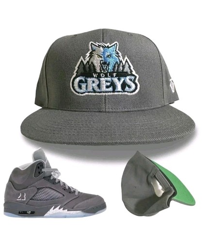 Cappello snapback grigio lupo