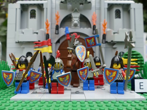 Lego castle black - castle:, 10