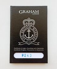 GRAHAM Warranty (Unwritten) CHRONOFIGHTER Oversize GMT Big Date 2OVASGMT