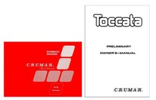 CRUMAR TOCCATA Service Manual Schematic Diagrams Schaltplan Schemi + Owner's