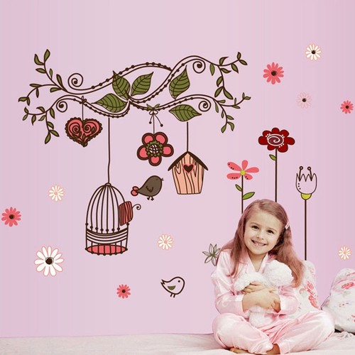 Wall sticker adesivo uccello - wall,
