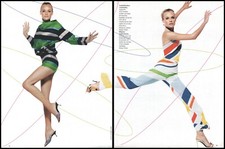 Scarpe Tacchi Alti Sergio Rossi Stampa Rivista Pubblicità Donna Moda Gambe Lunghe 2000-2pg