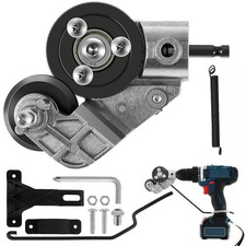 Cesoie Trapano Elettrico Piastra Taglierina Attacco-Taglierina Lamiera Metallo Nibbler Saw Kit