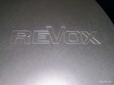 Bobina Revox originale in ALLUMINIO - 26,5cm con custodia Novodur-RARA VERSIONE