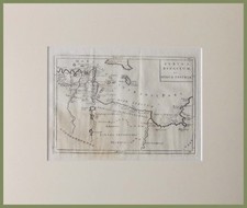 Syrtes Byzacium et Africa Propria Tripoli Tripolitania Cellarius 1782 Londini 
