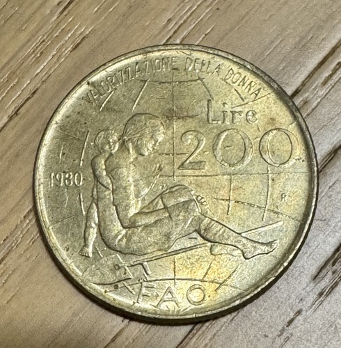 200 lire valorizzazione della - 200,
