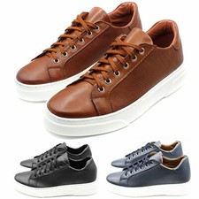 Sneakers Uomo in Pelle Basse
