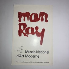 Man Ray original poster 1972