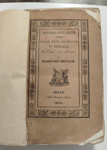 Istorie pistolesi ovvero delle - istorie,