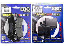 COPPIE/PASTIGLIE APRILIA SCARABEO 250 2004/2006 SFA324 SFA298 EBC ANT POST FRENO