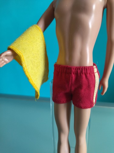 Mattel shorts rosso e - "mattel",