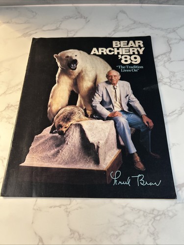 1989 bear archery catalog - archery,